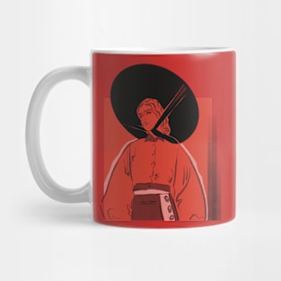 Red girl Mug